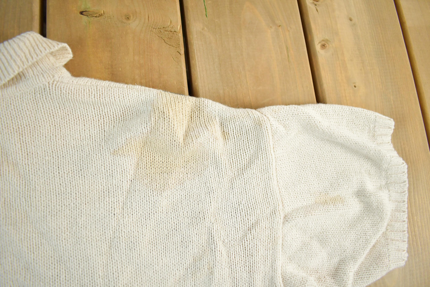 Vintage 1990s Floral Knit Cardigan Sweater Short Sleeve Women's S-M from propervintagecanada