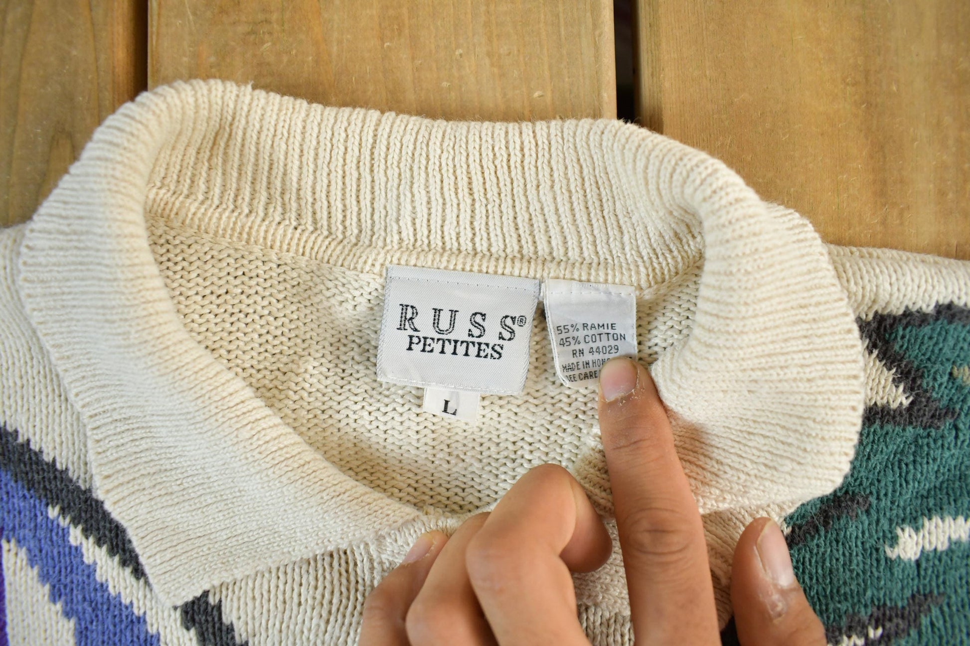 Vintage 1990s Floral Knit Cardigan Sweater Short Sleeve Women's S-M from propervintagecanada