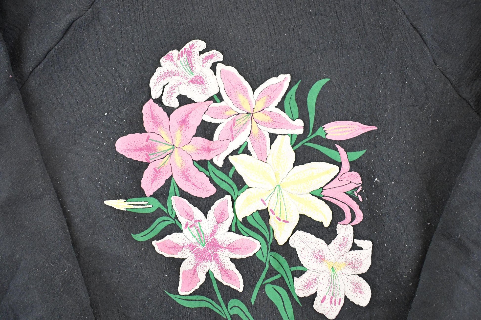 Vintage 1990s Floral Souvenir Crewneck Sweatshirt Women's M from propervintagecanada