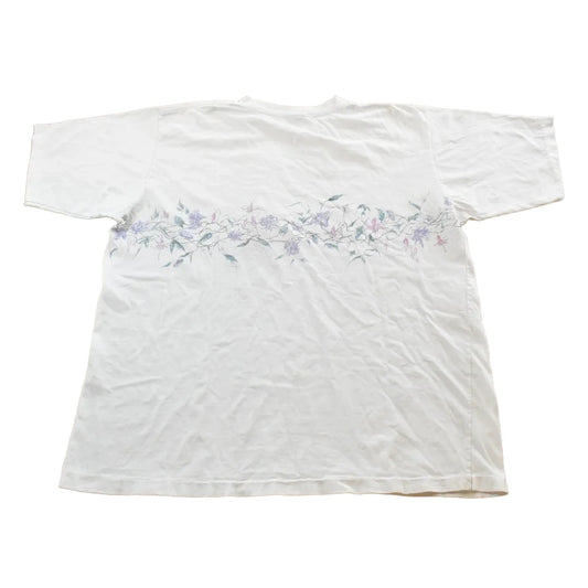 Vintage 1990s Floral T-Shirt Men's XL from propervintagecanada