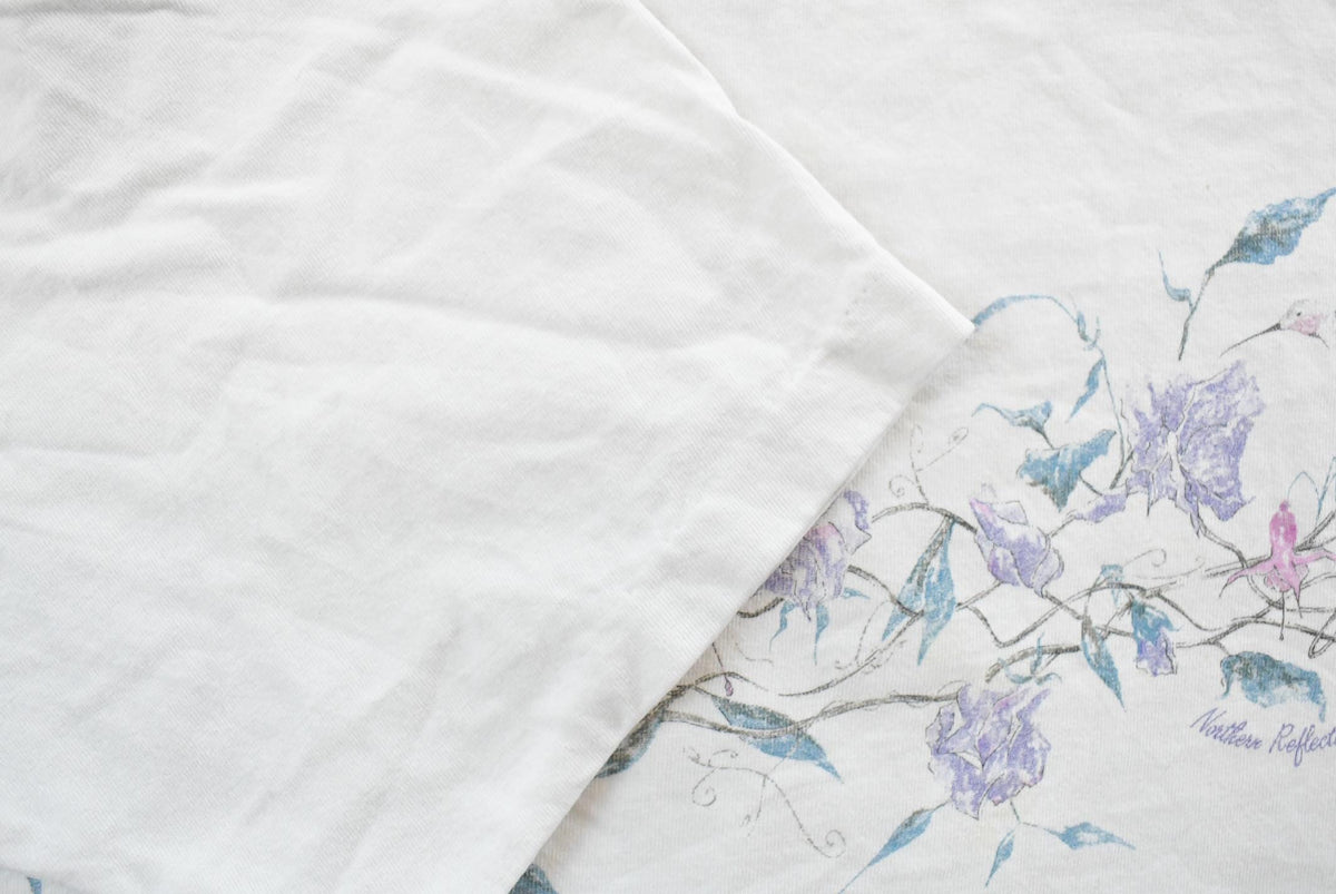 Vintage 1990s Floral T-Shirt Men's XL from propervintagecanada