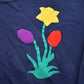 Vintage 1990s Floral Theme Crewneck Sweater Men's Medium from propervintagecanada