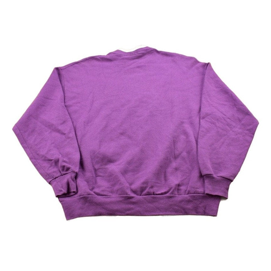 Vintage 1990s Floral Theme Crewneck Sweater Men's XL from propervintagecanada