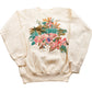 Vintage 1990s Floral Theme Crewneck Sweater Men's XS from propervintagecanada