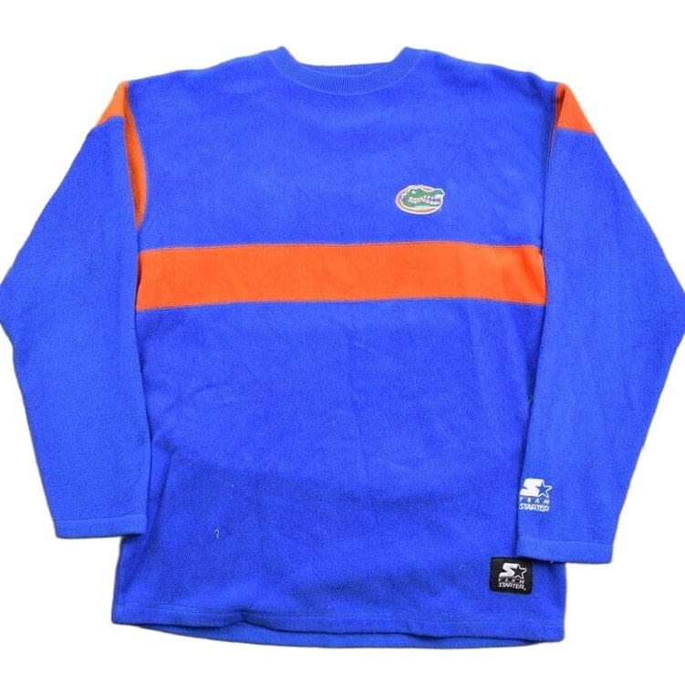 Vintage 1990s Florida Gators Starter Fleece Crewneck Sweatshirt Men's Large from propervintagecanada