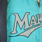Vintage 1990s Florida Marlins MLB Full Zip Mirage Jacket Men's Large from propervintagecanada