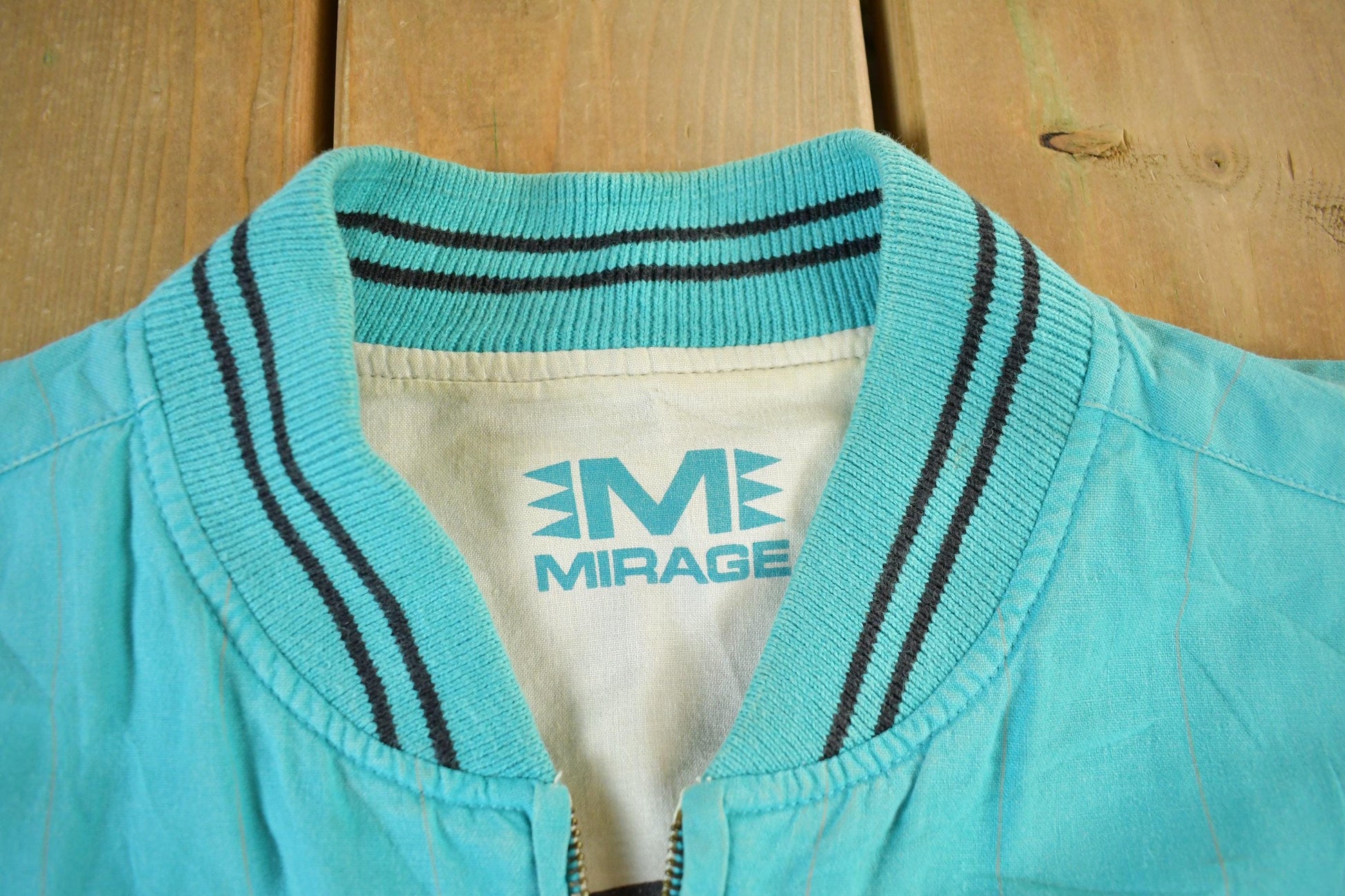 Vintage 1990s Florida Marlins MLB Full Zip Mirage Jacket Men's Large from propervintagecanada