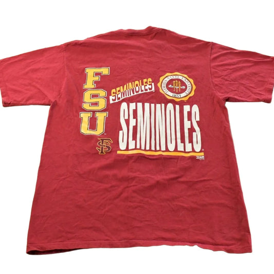 Vintage 1990s Florida State Seminoles Collegiate Graphic T-Shirt Men's XL from propervintagecanada