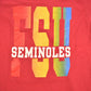 Vintage 1990s Florida State University Seminoles Collegiate T-Shirt / NCAA Tee / Americana / Sportswear / Made In USA / Single Stitch from propervintagecanada