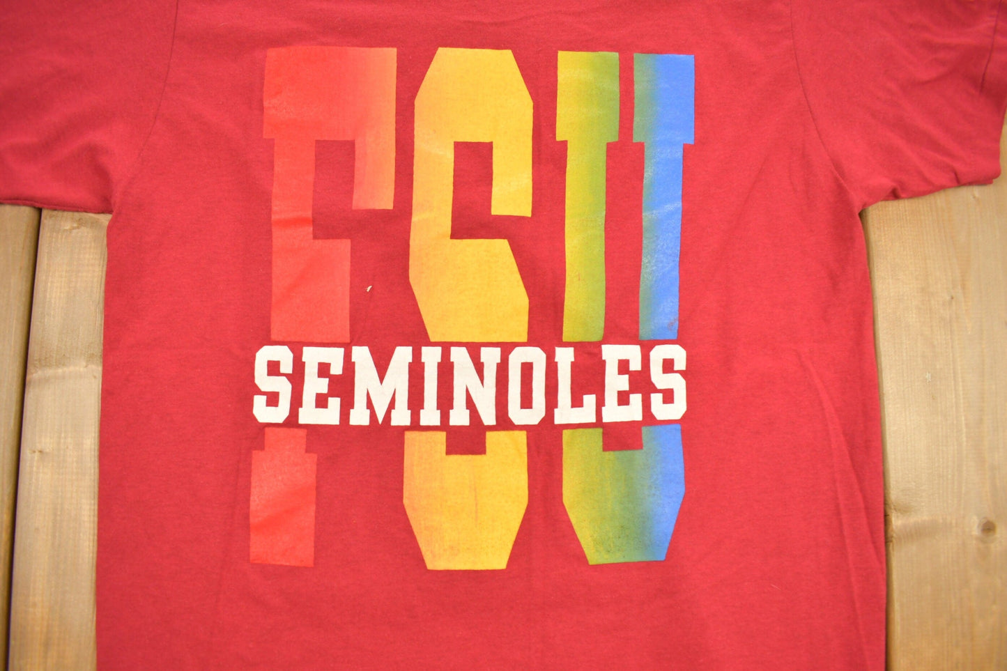 Vintage 1990s Florida State University Seminoles Collegiate T-Shirt / NCAA Tee / Americana / Sportswear / Made In USA / Single Stitch from propervintagecanada