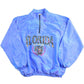 Vintage 1990s Florida USA Half Zip Windbreaker Jacket Men's Medium from propervintagecanada