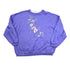 Vintage 1990s Flower Embroidery Cute Grandma Style Crewneck SweaterMen&