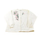 Vintage 1990s Flowers Graphic Cardigan Sweatshirt Women's XL from propervintagecanada