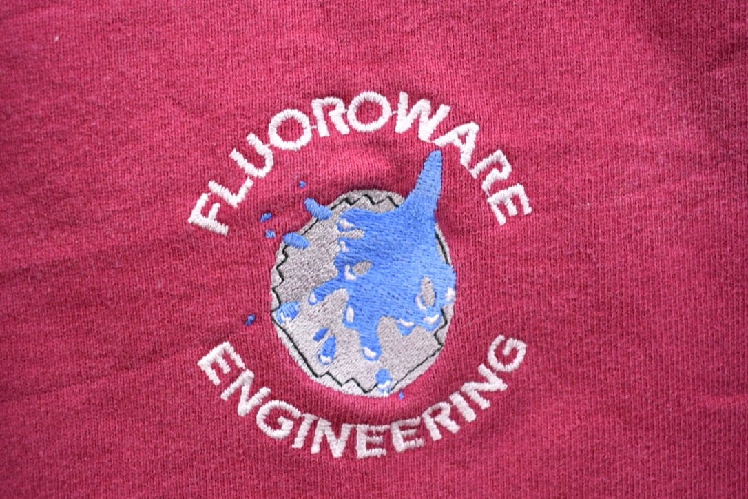 Vintage 1990s Fluoroware Engineering Crewneck Sweatshirt from propervintagecanada