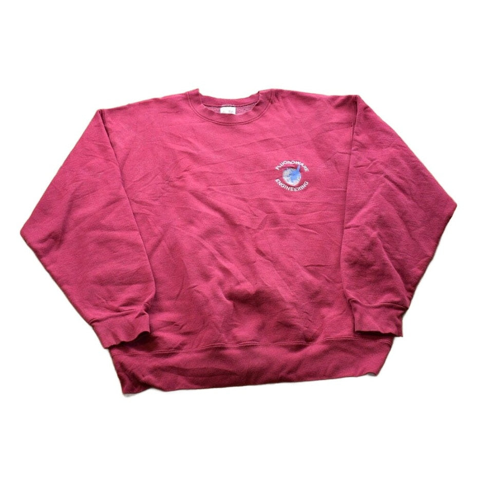 Vintage 1990s Fluoroware Engineering Crewneck Sweatshirt from propervintagecanada