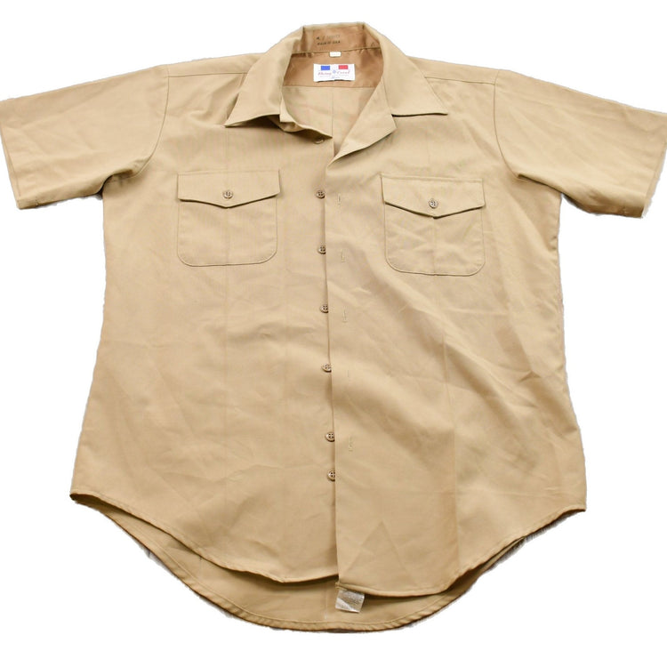 Vintage 1990s Flying Cross Button Up T- Shirt Men's Large from propervintagecanada