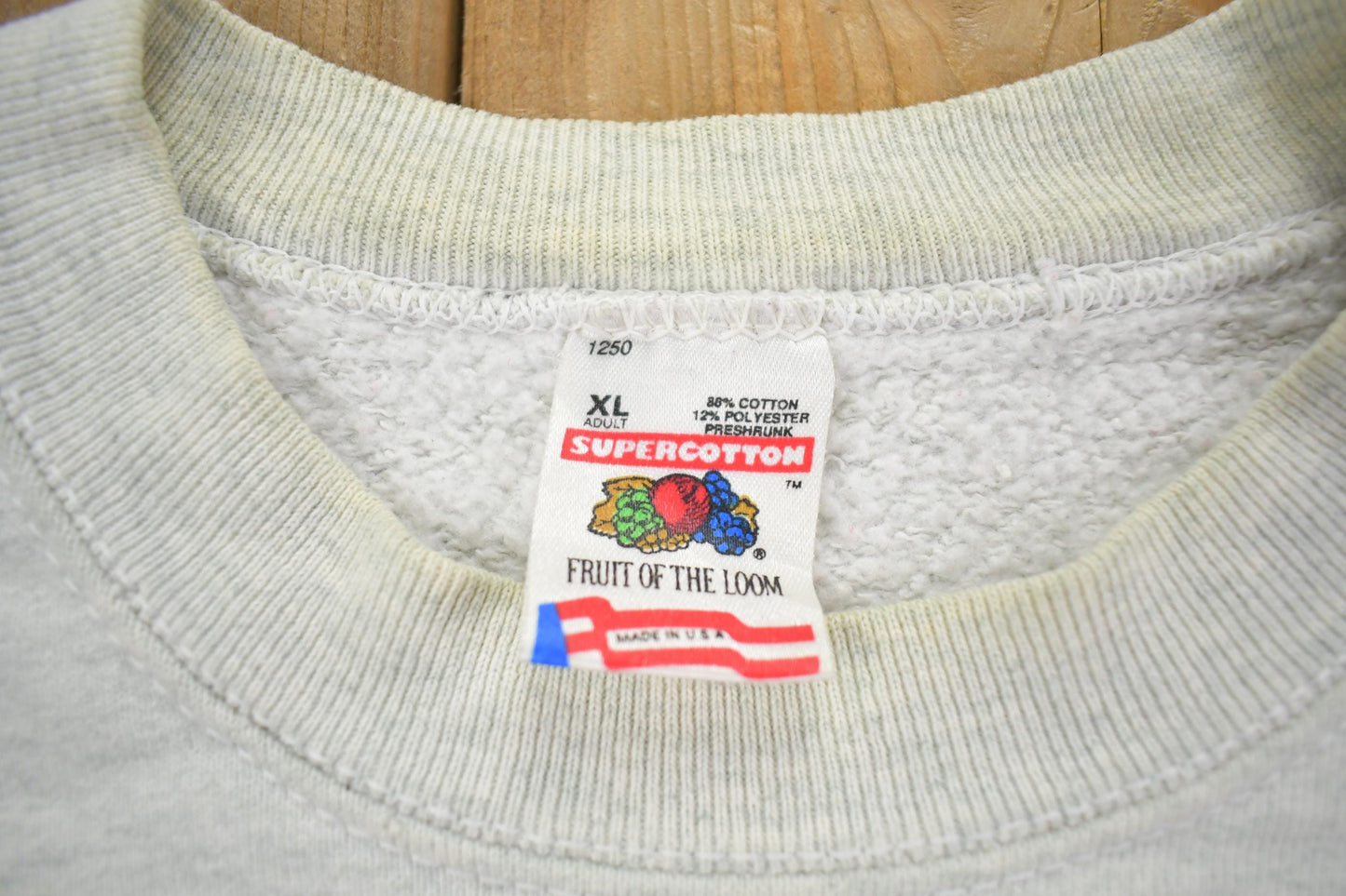 Vintage 1990s Fond Du Lac Crewneck Sweatshirt Men's XL from propervintagecanada