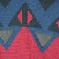 Vintage 1990s Forsyth Tradition Leather Patch Knit Abstract Pattern Crewneck Sweater Made In 90s Crewneck Men's L from propervintagecanada