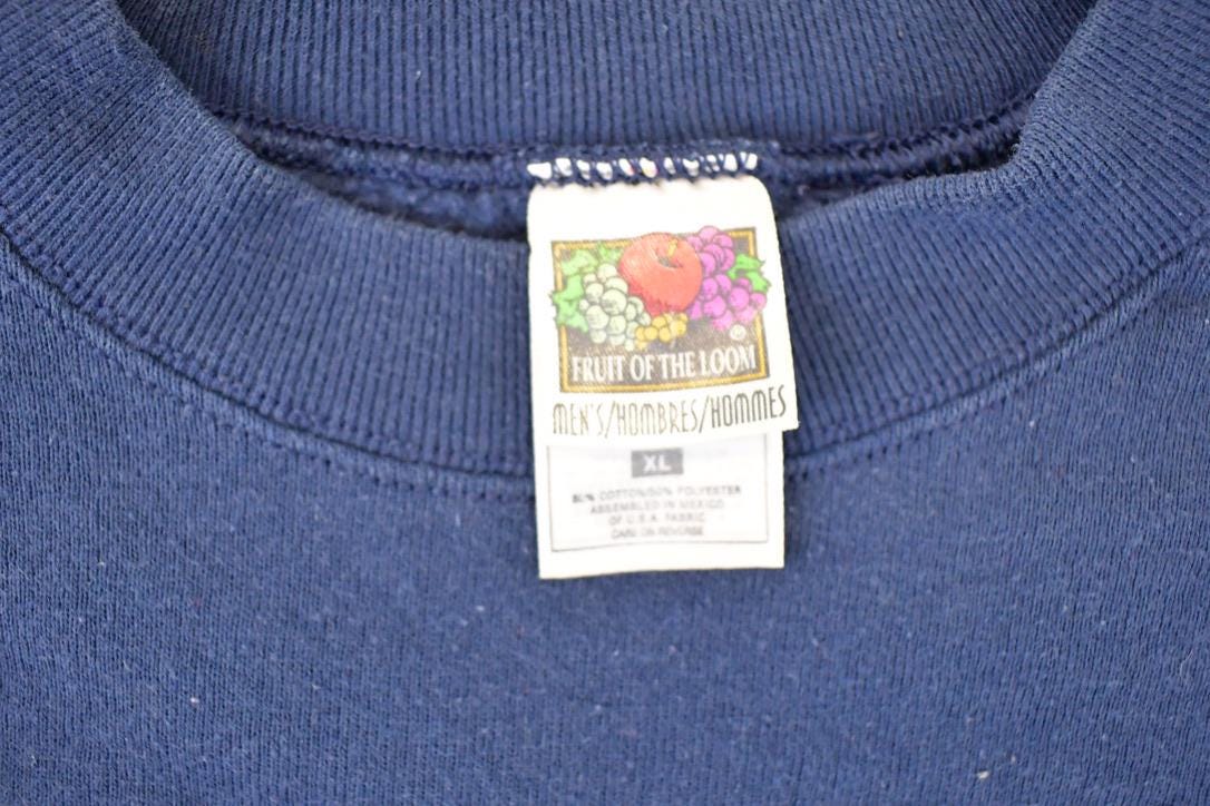 Vintage 1990s FOTL Blank Crewneck Sweatshirt Mens L from propervintagecanada