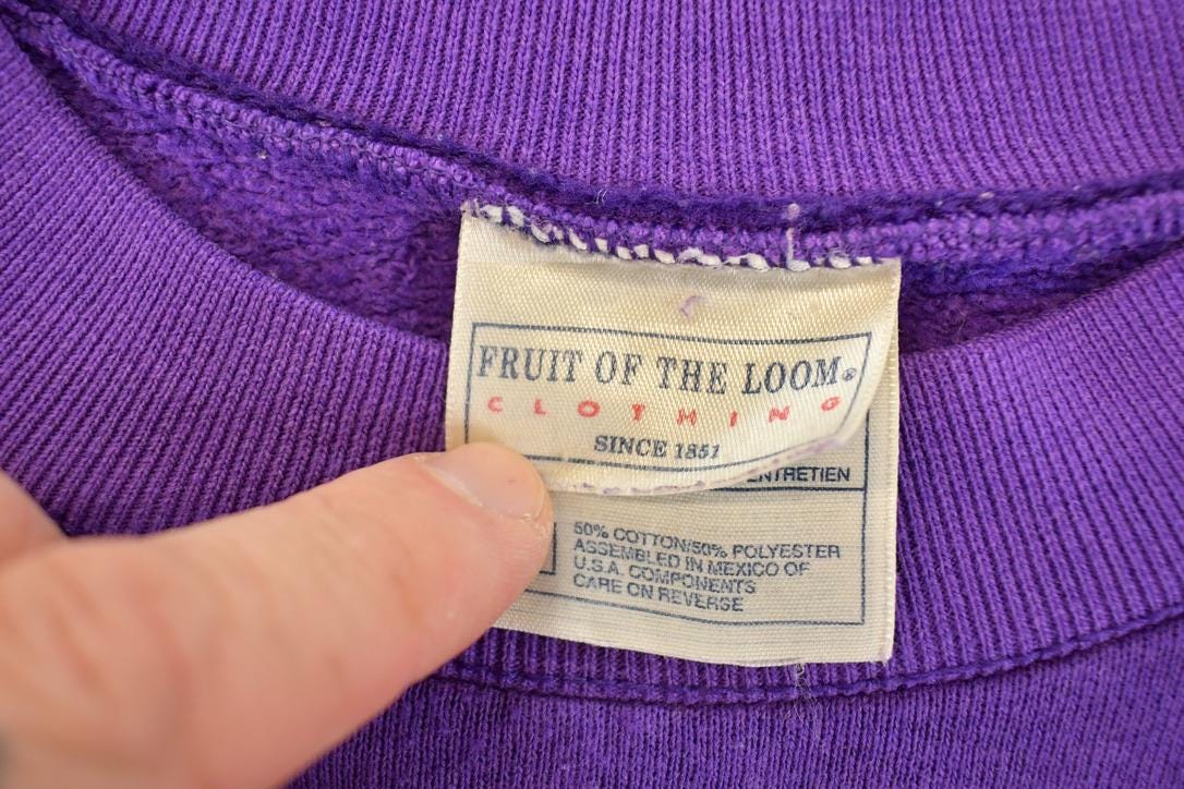 Vintage 1990s FOTL Blank Crewneck Sweatshirt Women's XXL from propervintagecanada