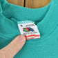 Vintage 1990s FOTL Blank Teal Crewneck Sweatshirt Men's Medium from propervintagecanada