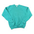 Vintage 1990s FOTL Blank Teal Crewneck Sweatshirt Men&