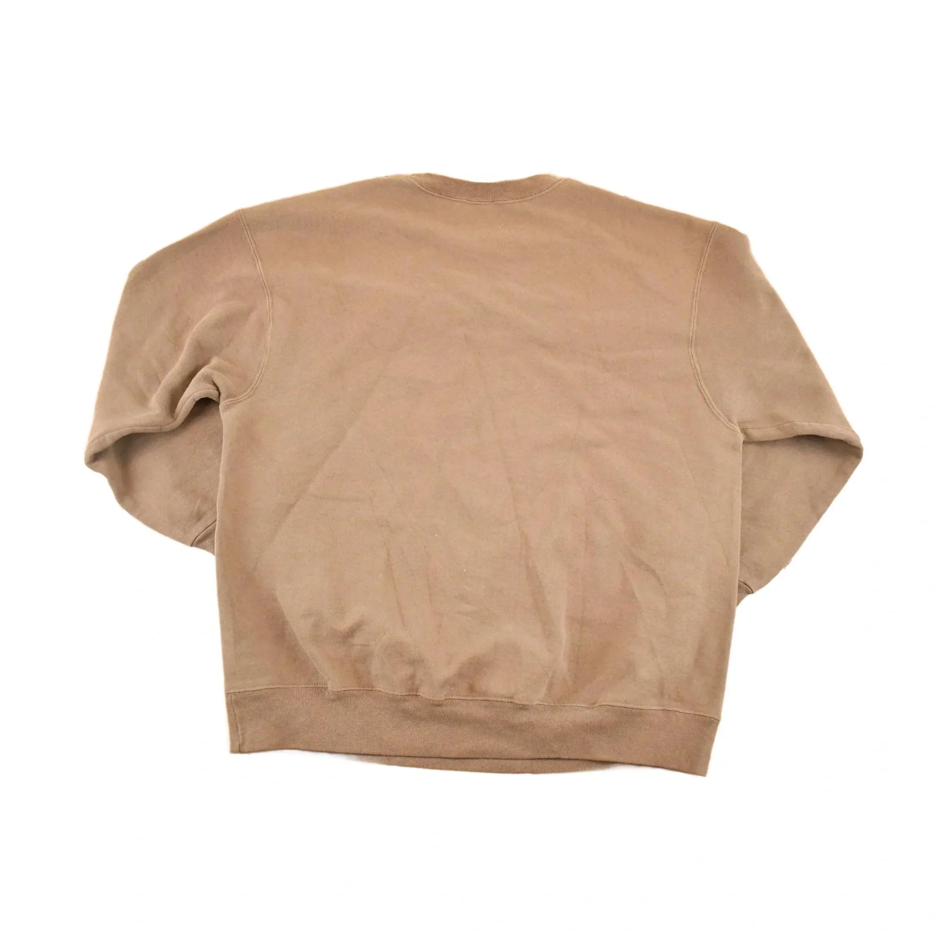 Vintage 1990s FOTL Tan Blank Souvenir Crewneck Sweatshirt Men's L from propervintagecanada