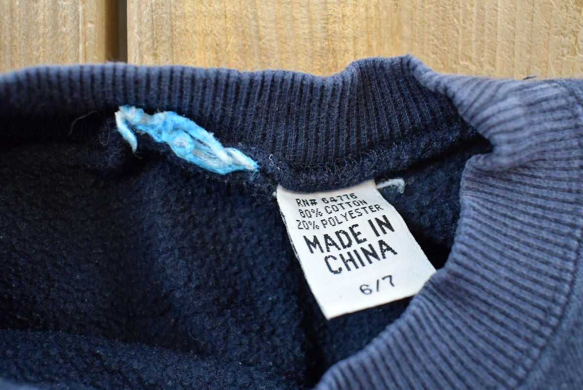 Vintage 1990s Fourth and Growl Football Crewneck Sweatshirt Youth S from propervintagecanada