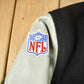 Vintage 1990s FOX NFL Sunday Garth Brooks Leather Varsity Jacket Men's XL from propervintagecanada