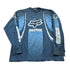 Vintage 1990s Fox Racing All Over Print Graphic Long Sleeve Shirt Mens Men&