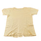 Vintage 1990s Fraly Wool Silk Blank Beige T Shirt Women's M from propervintagecanada