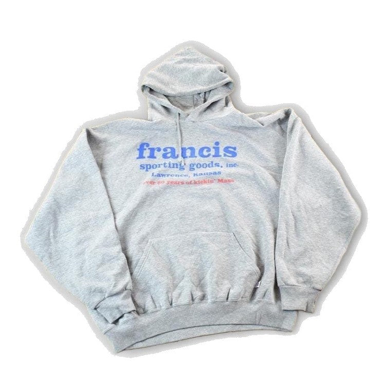 Vintage 1990s Francis Sporting Goods Lawrence Kansas Hoodie Sweatshirt Mens Large from propervintagecanada
