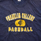 Vintage 1990s Franklin College Baseball T-Shirt Men's M from propervintagecanada