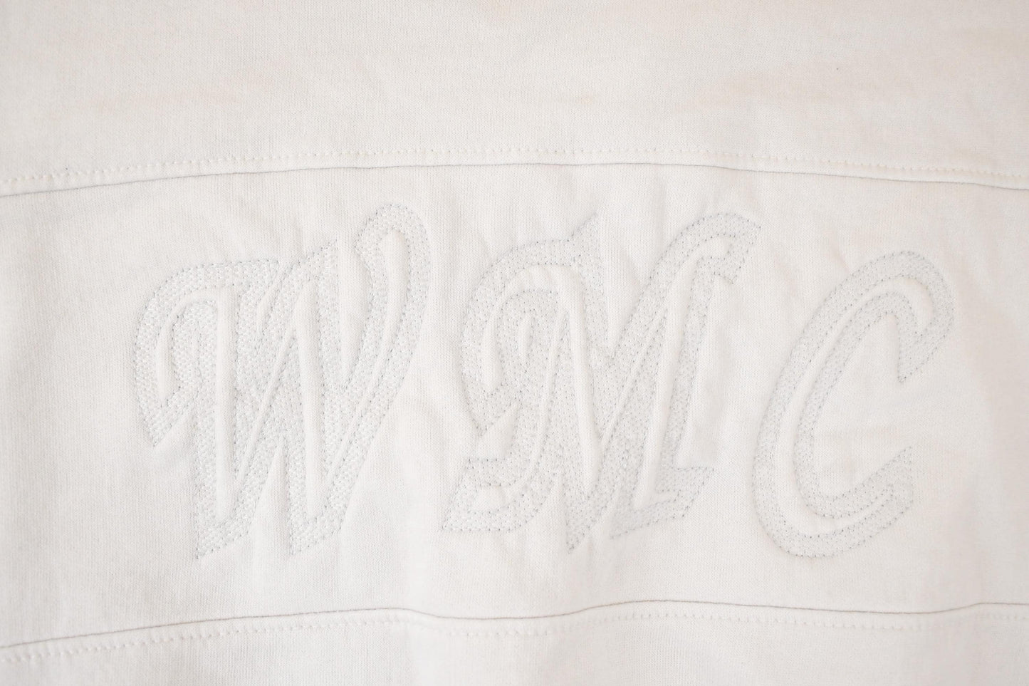 Vintage 1990s Franklin Mills WMC Embroidered Collared Sweatshirt Womens L from propervintagecanada