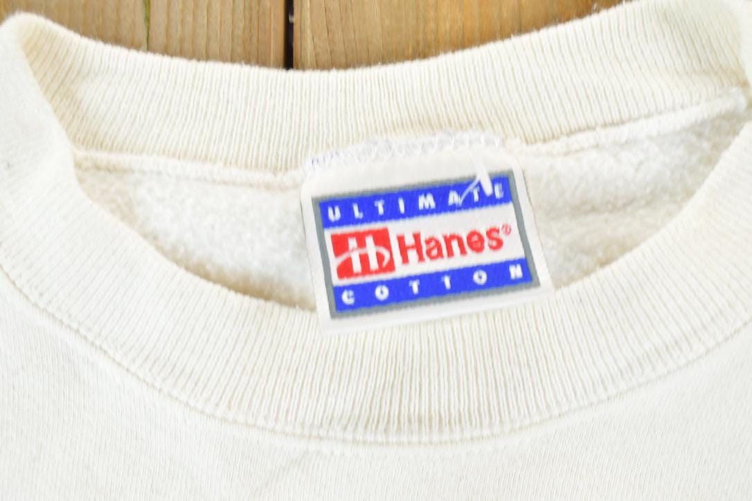 Vintage 1990s Friends and Neighbours Club Souvenir Crewneck Sweatshirt Men's XL from propervintagecanada