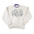 Vintage 1990s Frill Double Collar Floral Graphic Print Crewneck Sweatshirt Womens L from propervintagecanada