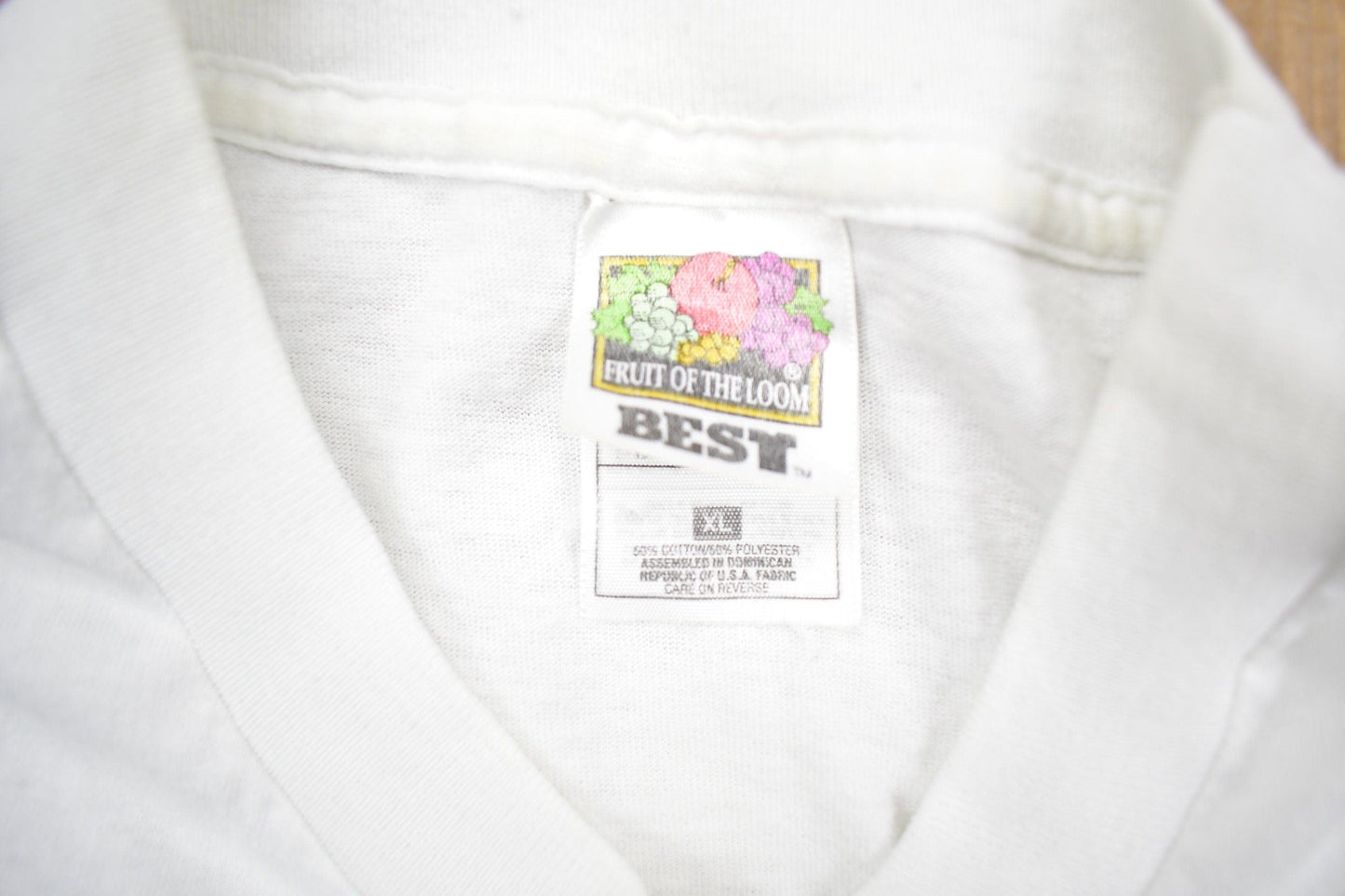 Vintage 1990s Fruit of The Loom Bay Henn Homecoming Collegiate T-Shirt Men's XL from propervintagecanada