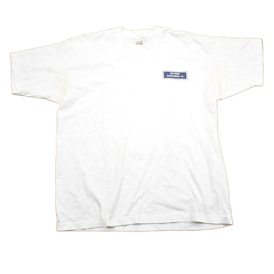Vintage 1990s Fruit of The Loom Bay Henn Homecoming Collegiate T-Shirt Men's XL from propervintagecanada