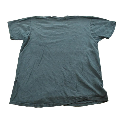 Vintage 1990s Fruit of the Loom Black Blank Pocket T-Shirt Men's M from propervintagecanada