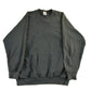 Vintage 1990s Fruit of the Loom Black Crewneck Sweatshirt Men's Large from propervintagecanada