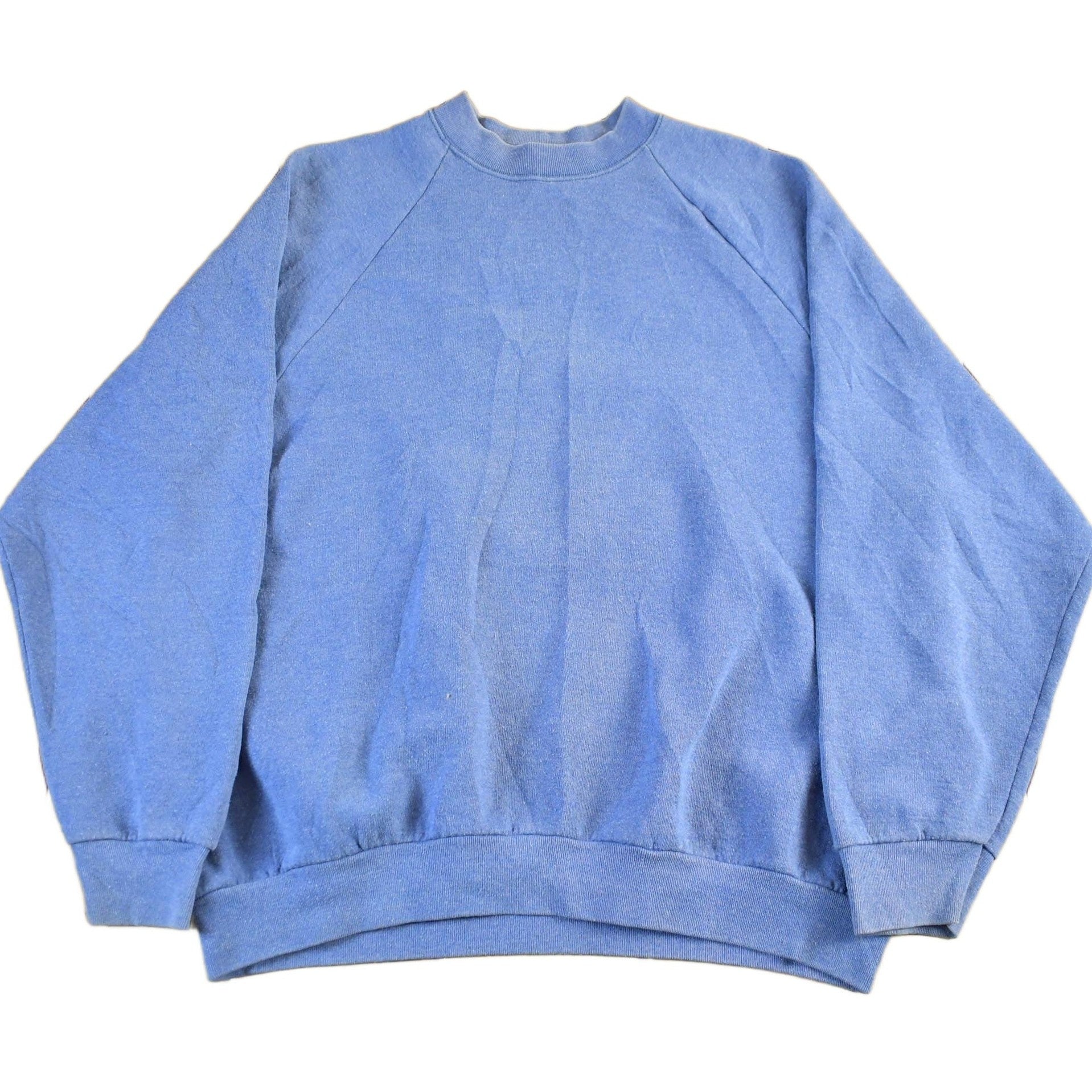 Vintage 1990s Fruit Of The Loom Blank Crewneck Sweatshirt Men's XL from propervintagecanada