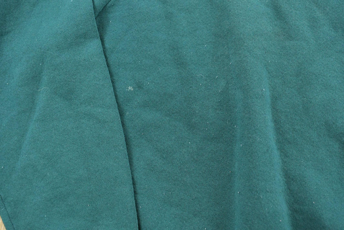 Vintage 1990s Fruit of the Loom Blank Green Crewneck Sweatshirt Men's M from propervintagecanada