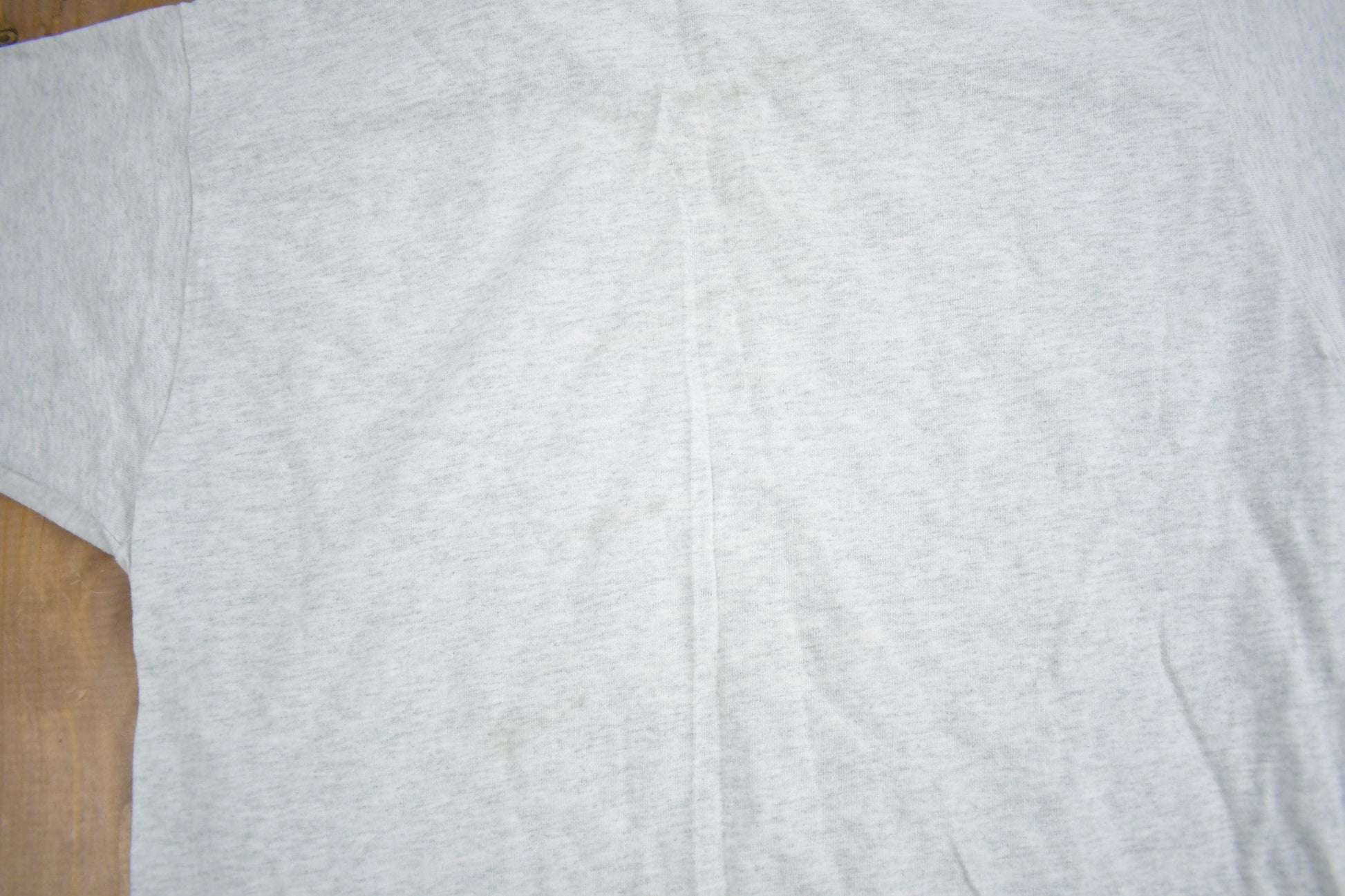Vintage 1990s Fruit Of The Loom Blank Grey T Shirt Men's Medium from propervintagecanada