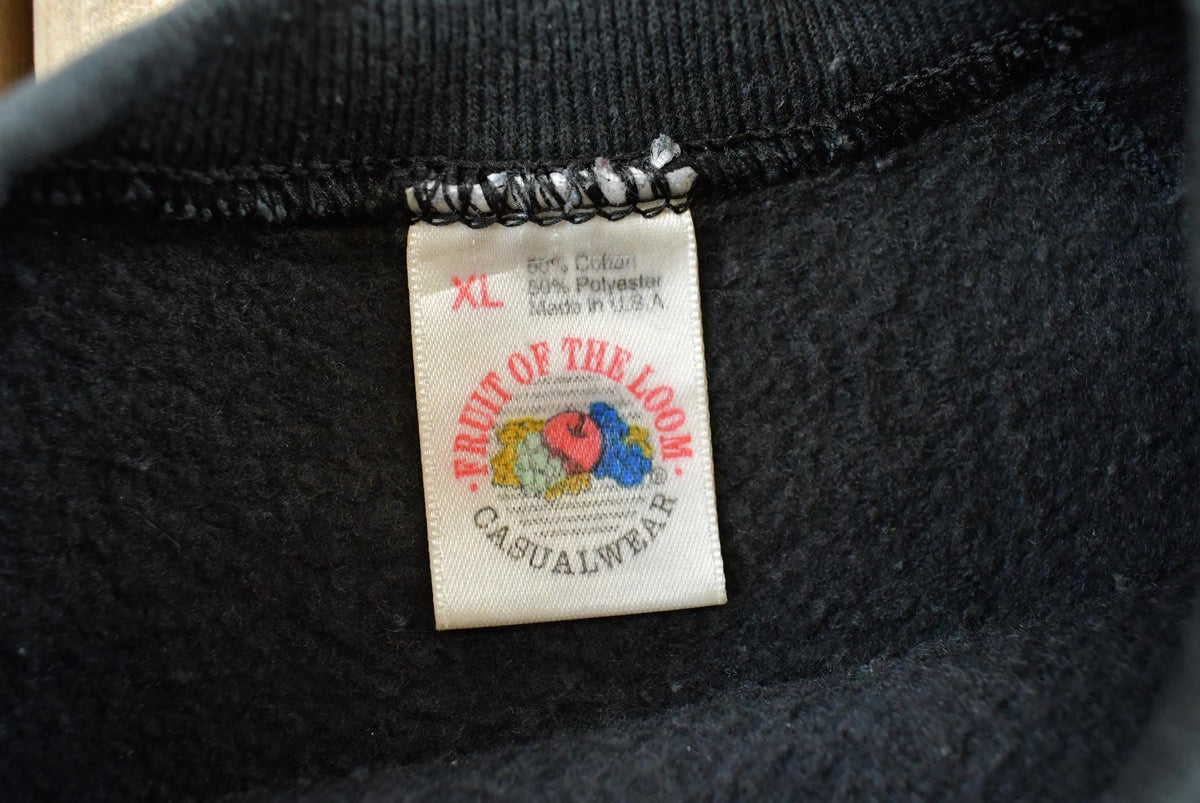 Vintage 1990s Fruit of the Loom Blank Raglan Crewneck Sweatshirt Men's L from propervintagecanada