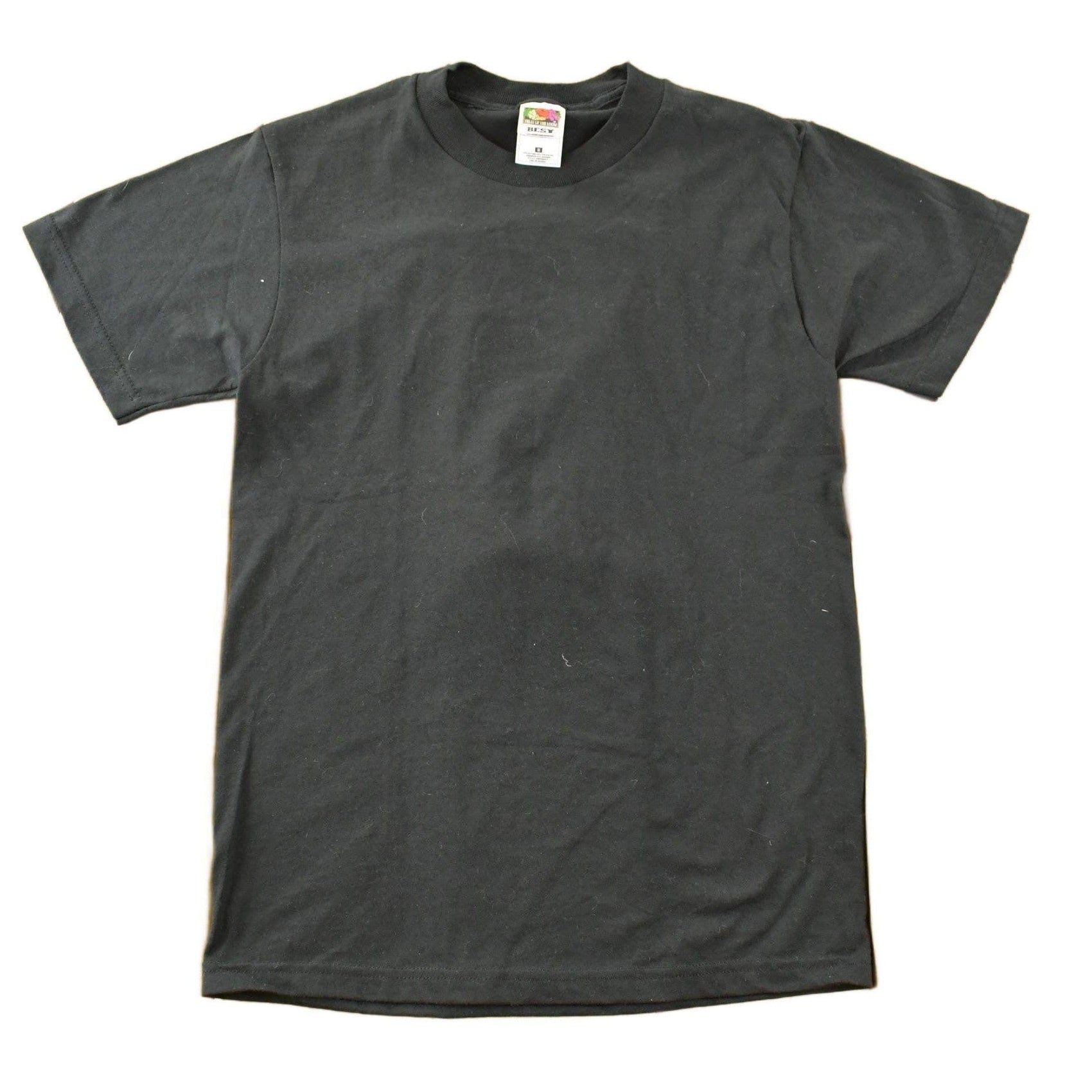 Vintage 1990s Fruit of the Loom Blank T-Shirt Men's Small from propervintagecanada