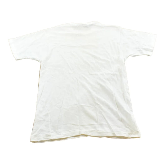 Vintage 1990s Fruit Of The Loom Blank White T-Shirt S from propervintagecanada