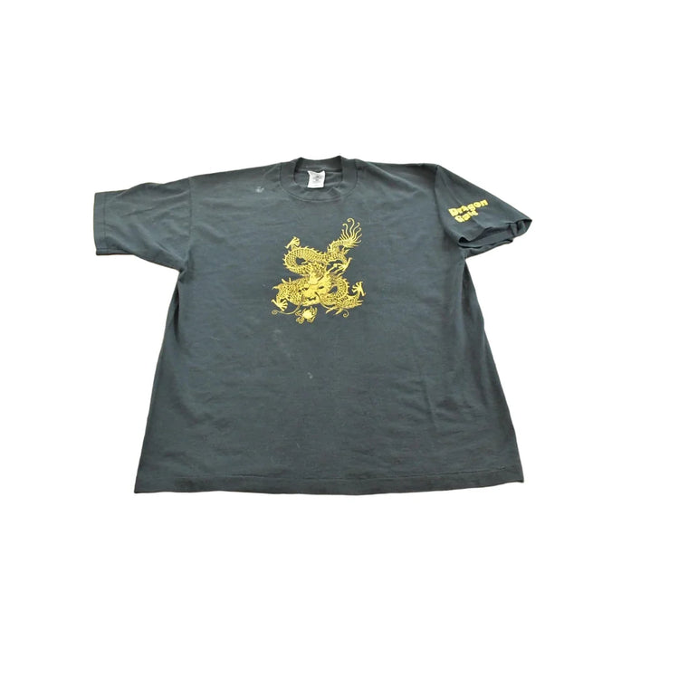 Vintage 1990s Fruit of the Loom Dragon Gate Souvenir T-Shirt Men's XL from propervintagecanada