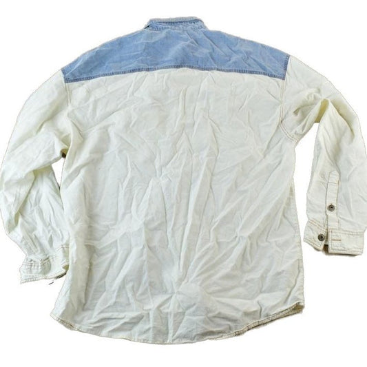 Vintage 1990s Fryday South Western Style Button Up Rodeo Shirt from propervintagecanada