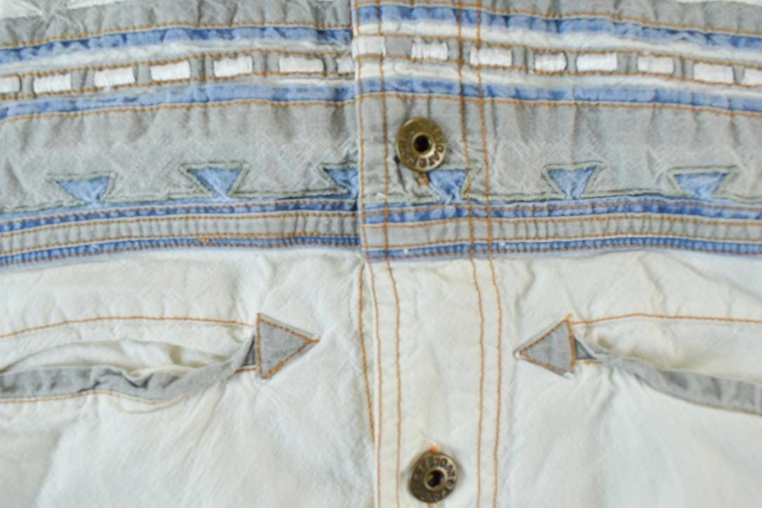 Vintage 1990s Fryday South Western Style Button Up Rodeo Shirt from propervintagecanada