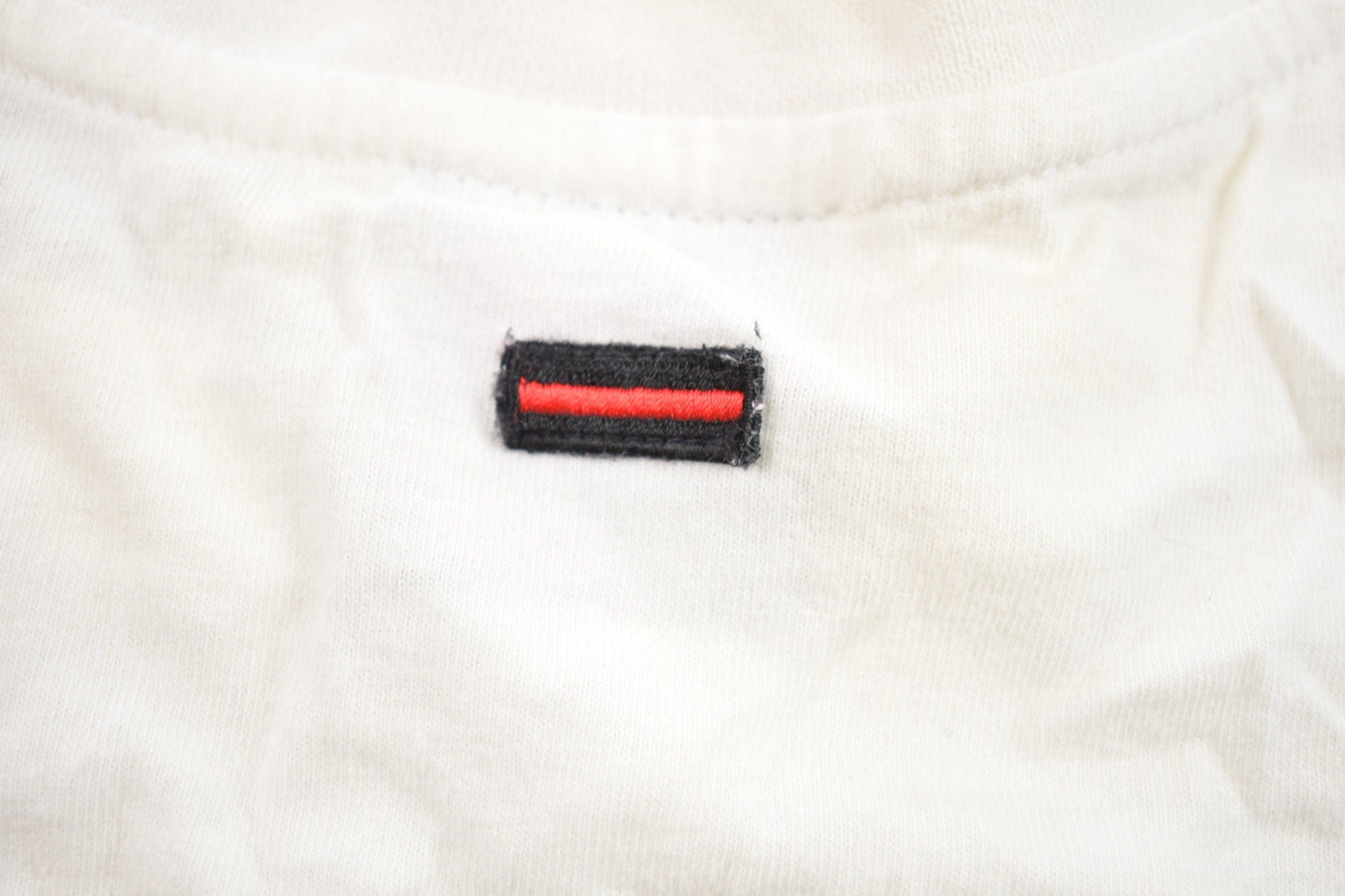 Vintage 1990s FUBU.CO.XC11 Fuzzy Embroidered Lettering T-Shirt Men's 3XL from propervintagecanada